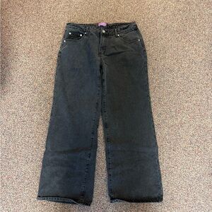 Edikted Black Straight Leg Women's Jeans
